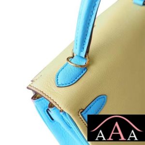 HERMES KELLY 25 HANDBAG 1Q ROSE CONFETTI AND 1Z JAUNE POUSSIN AND 7N CELESTE CHEVERE GHW-5.jpg