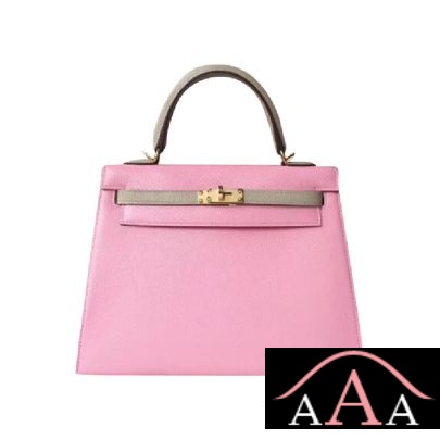 Hermes Kelly 25 Handbag 1Q Rose Confetti And S2 Trench Chevere Ghw