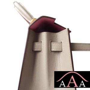 HERMES KELLY 25 HANDBAG 1Q ROSE CONFETTI AND S2 TRENCH CHEVERE GHW-5.jpg