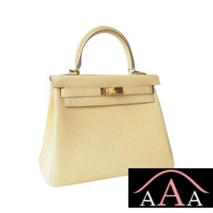 HERMES KELLY 25 HANDBAG 1Z JAUNE POUSSIN TOGO GHW-3.jpg