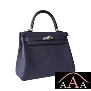 HERMES KELLY 25 HANDBAG 2Z BIEU NUIT TOGO SHW-3.jpg