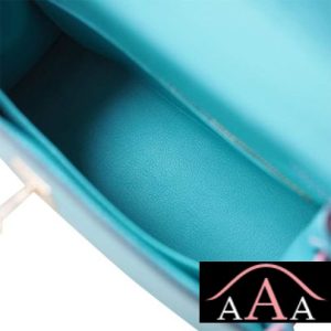 HERMES KELLY 25 HANDBAG 7F BLUE PAON AND 3Q ROSE SAKURA CHEVERE GHW-6.jpg