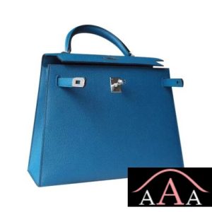 HERMES KELLY 25 HANDBAG 7W BLUE IZMIR EPSOM SHW-3.jpg