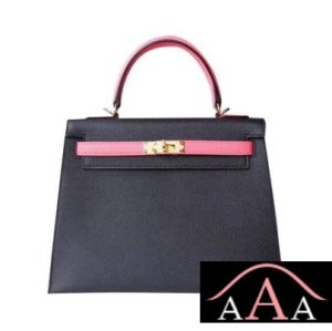 HERMES KELLY 25 HANDBAG 89 NIOR AND 8W ROSE AZALEE EPSOM GHW-1.jpg