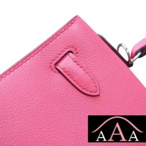 HERMES KELLY 25 HANDBAG 8W ROSE AZALEE EVERCOLOR GHW-6.jpg
