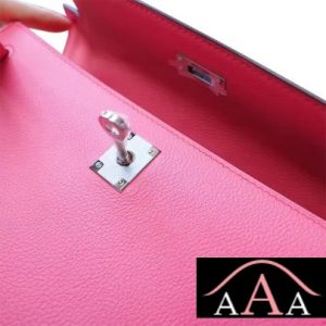 HERMES KELLY 25 HANDBAG 8W ROSE AZALEE EVERCOLOR SHW-5.jpg
