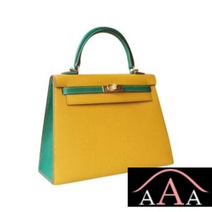 HERMES KELLY 25 HANDBAG 9D AMBRE AND U4 VERT VERTIGO EPSOM GHW-3.jpg