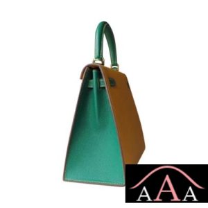 HERMES KELLY 25 HANDBAG 9D AMBRE AND U4 VERT VERTIGO EPSOM GHW-5.jpg