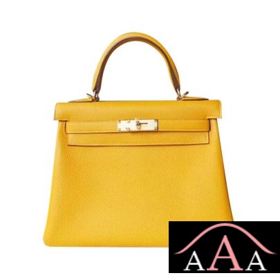 Hermes Kelly 25 Handbag 9D Ambre Togo Ghw