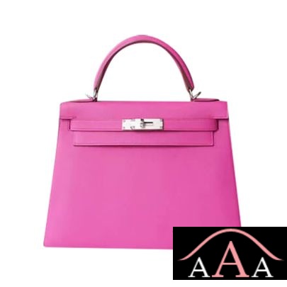 Hermes Kelly 25 Handbag 9I Magnolia Epsom Shw