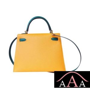 HERMES KELLY 25 HANDBAG 9V JAUNE DOR AND Z6 MALACHITE EPSOM GHW-4.jpg