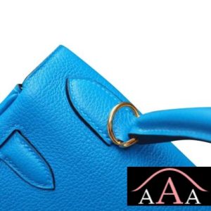 HERMES KELLY 25 HANDBAG B3 BLUE ZANZIBAR TOGO GHW-6.jpg