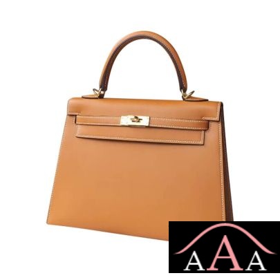 Hermes Kelly 25 Handbag CC21 Natural Sable Bulter Ghw