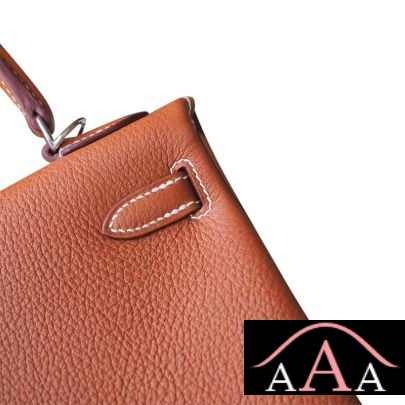 HERMES KELLY 25 HANDBAG CC37 GOLD TOGO SHW-2.jpg