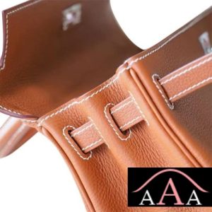 HERMES KELLY 25 HANDBAG CC37 GOLD TOGO SHW-5.jpg