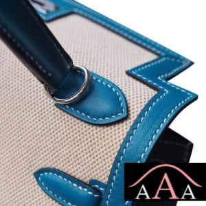 HERMES KELLY 25 HANDBAG CC75 BLUE JEAN SWIFT AND CANVAS SHW-2.jpg