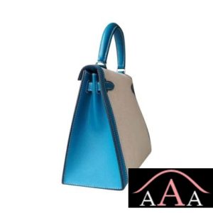 HERMES KELLY 25 HANDBAG CC75 BLUE JEAN SWIFT AND CANVAS SHW-3.jpg