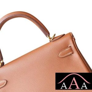 HERMES KELLY 25 HANDBAG CK37 GOLD TOGO GHW-5.jpg