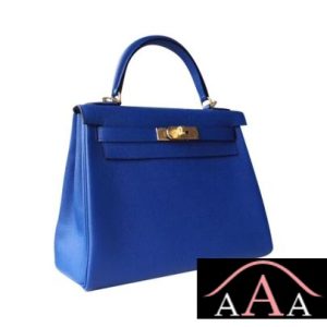 HERMES KELLY 25 HANDBAG I7 BLUE ZELLIGE TOGO GHW-3.jpg
