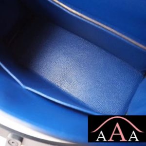 HERMES KELLY 25 HANDBAG I7 BLUE ZELLIGE TOGO GHW-6.jpg