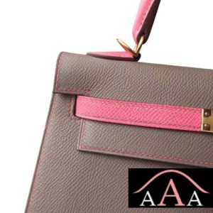 HERMES KELLY 25 HANDBAG M8 GRIS ASPHALT AND 8W ROSE AZALEE EPSOM GHW-6.jpg