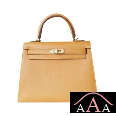 Hermes Kelly 25 Handbag Paille Epsom Ghw