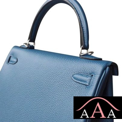 HERMES KELLY 25 HANDBAG S7 BLUE GALICE TOGO SHW-2.jpg