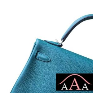 HERMES KELLY 25 HANDBAG Z6 MALACHITE TOGO SHW-4.jpg