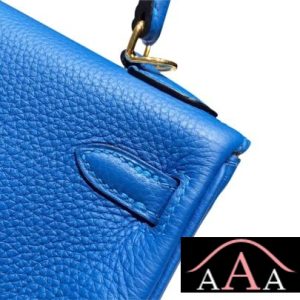 HERMES KELLY 25 MYKONOS TOGO LEATHER HANDSTITCHED GHW-5.jpg