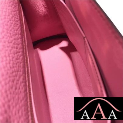 HERMES KELLY 25 PINK 5P TOGO LEATHER HANDSTITCHED GHW-2.jpg