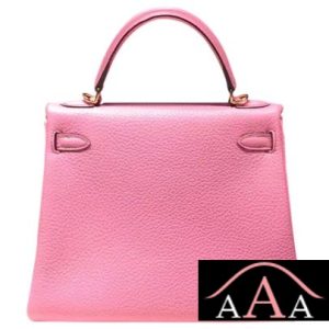 HERMES KELLY 25 PINK 5P TOGO LEATHER HANDSTITCHED GHW-3.jpg