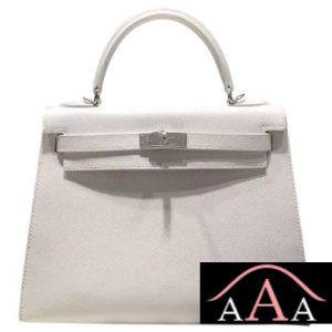 HERMES KELLY 25 WHITE EPSOM LEATHER HANDSTITCHED SHW-1.jpg