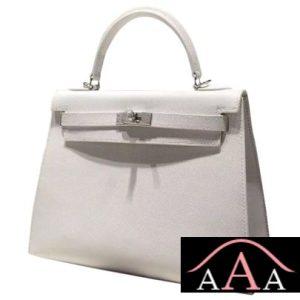 HERMES KELLY 25 WHITE EPSOM LEATHER HANDSTITCHED SHW-2.jpg