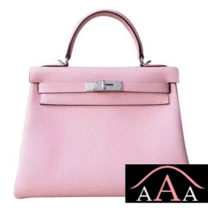 HERMES KELLY 28 BAG 3Q ROSE SAKURA TOGO PHW-1.jpg