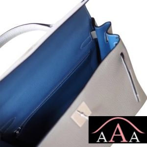 HERMES KELLY 28 BAG BICOLORED 4Z GRIS MOUETTE TOGO PHW-5.jpg