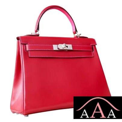 Hermes Kelly 28 Bag Bicolored B5 Ruby Tadelakt Ghw