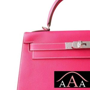 HERMES KELLY 28 BAG E5 ROSE TYRIEN EPSOM PHW-5.jpg