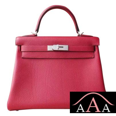 Hermes Kelly 28 Bag K1 Rouge Grenade Togo Phw