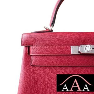 HERMES KELLY 28 BAG K1 ROUGE GRENADE TOGO PHW-5.jpg