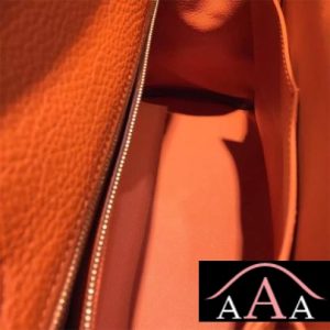 HERMES KELLY 28 BAG ORANGE TOGO LEATHER SHW-6.jpg