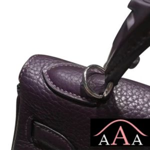 HERMES KELLY 28 BAG RAISIN CK59 TOGO LEATHER SHW-6.jpg