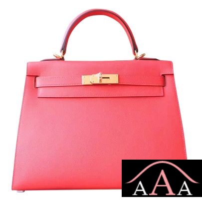 Hermes Kelly 28 Bag T5 Rose Jaipur Epsom Ghw