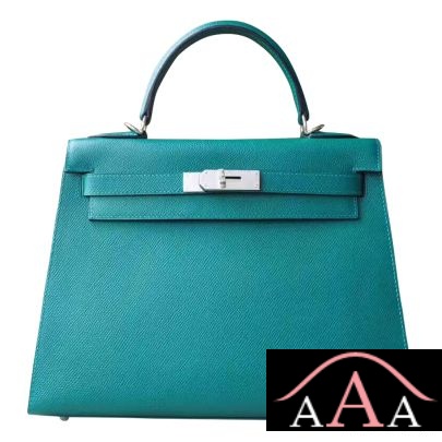 Hermes Kelly 28 Bag Z6 Malachite Epsom Phw