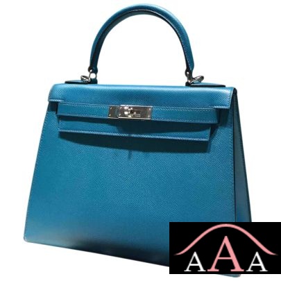 Hermes Kelly 28 Blue Izmir 7W Epsom Leather Shw