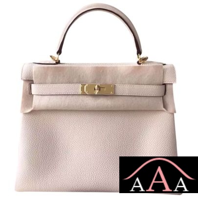 Hermes Kelly 28 Craie CC10 Togo Leather Ghw