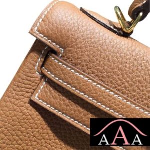 HERMES KELLY 28 GOLD CK37 TOGO LEATHER GOLEN HW-3.jpg