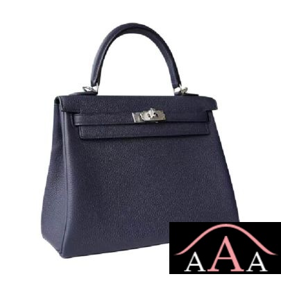Hermes Kelly 28 Handbag 2Z Bieu Nuit Epsom Shw