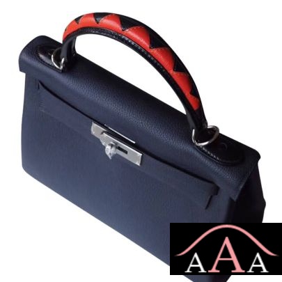 HERMES KELLY 28 HANDBAG 2Z BIEU NUIT TOGO AND SHARK HANDLE SHW-3.jpg