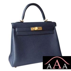 HERMES KELLY 28 HANDBAG 2Z BIEU NUIT TOGO GHW-3.jpg