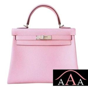 HERMES KELLY 28 HANDBAG 3Q ROSE SAKURA TOGO SHW-1.jpg